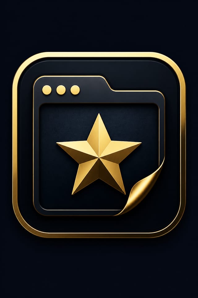 Favicon — elegant style favicon design