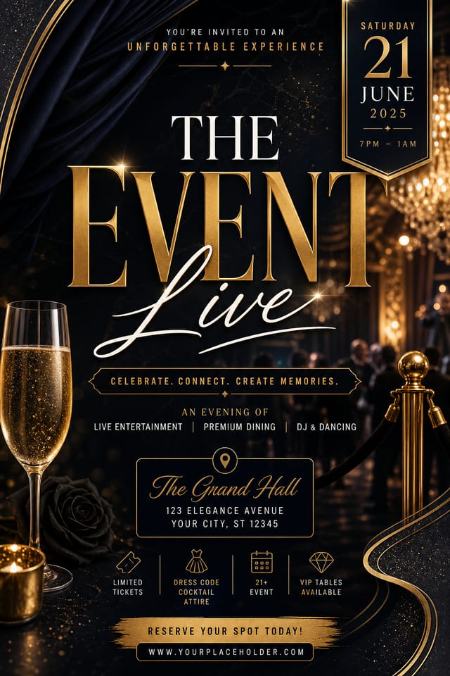 Event Flyer — elegant style flyer