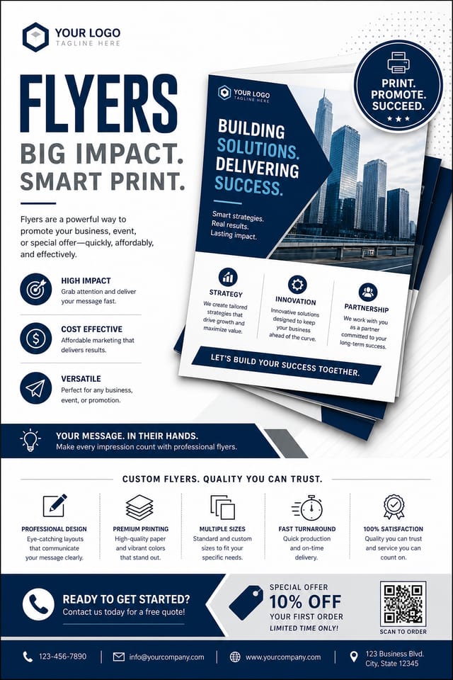 Flyer — corporate style flyer