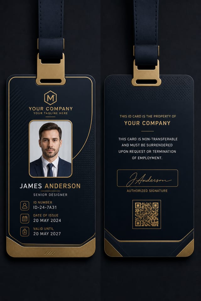 ID Card — elegant style id card