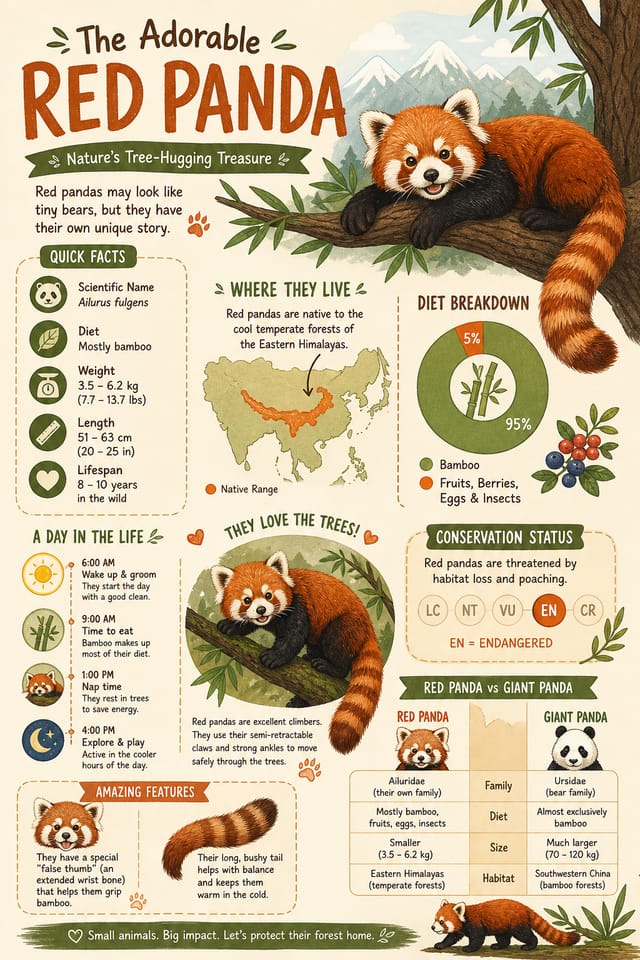 Animal Infographic — illustration style infographic