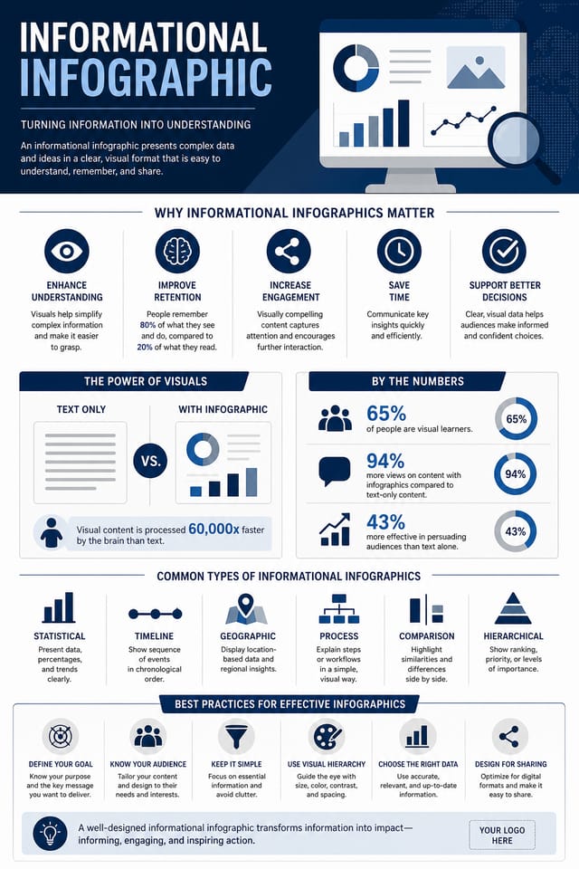 Informational Infographic — corporate style infographic