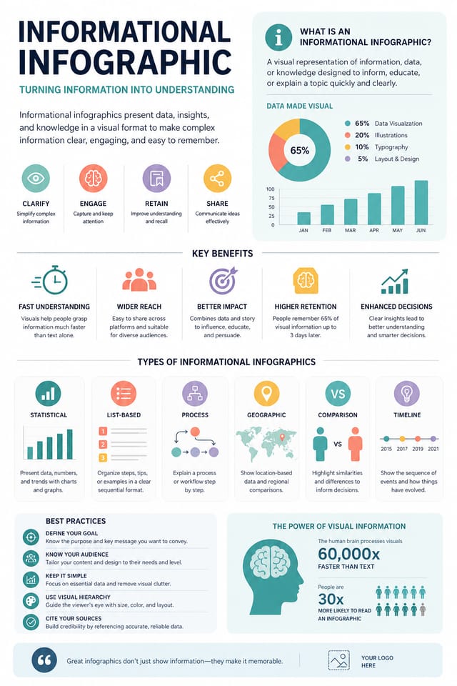 Informational Infographic — modern style infographic