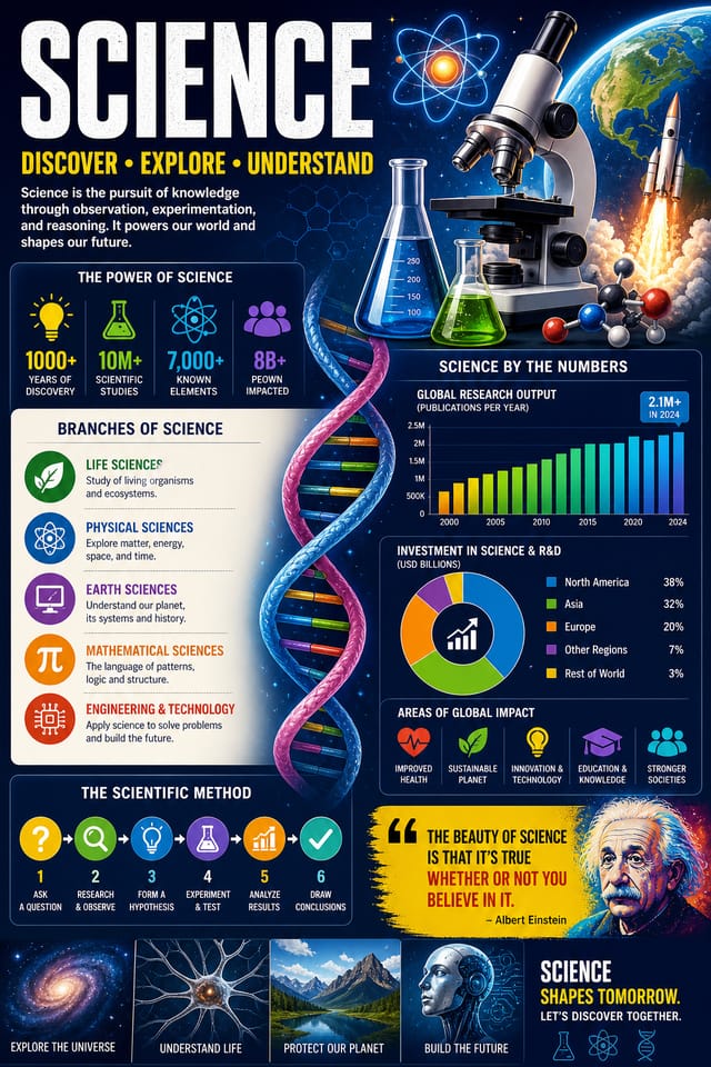 Science Infographic — vibrant style infographic