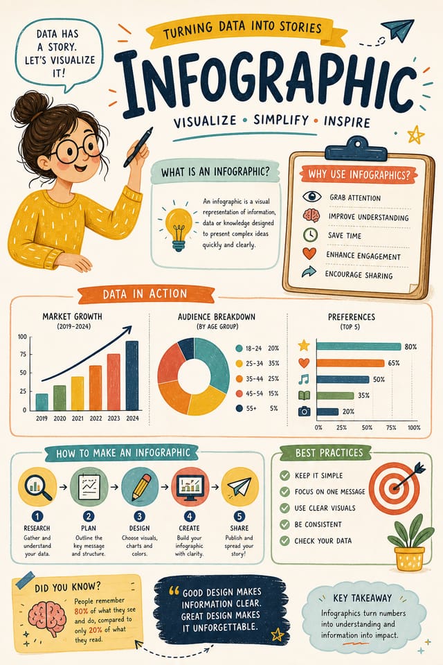Infografía — illustration style infographic