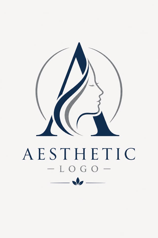 Aesthetic Logo — corporate style logo concept