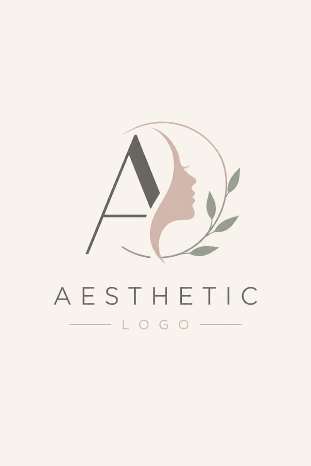 Aesthetic Logo — modern style logo concept