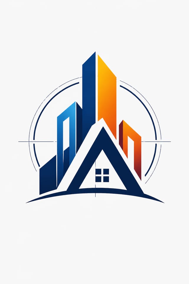 Architecture Logo — vibrant style logo concept