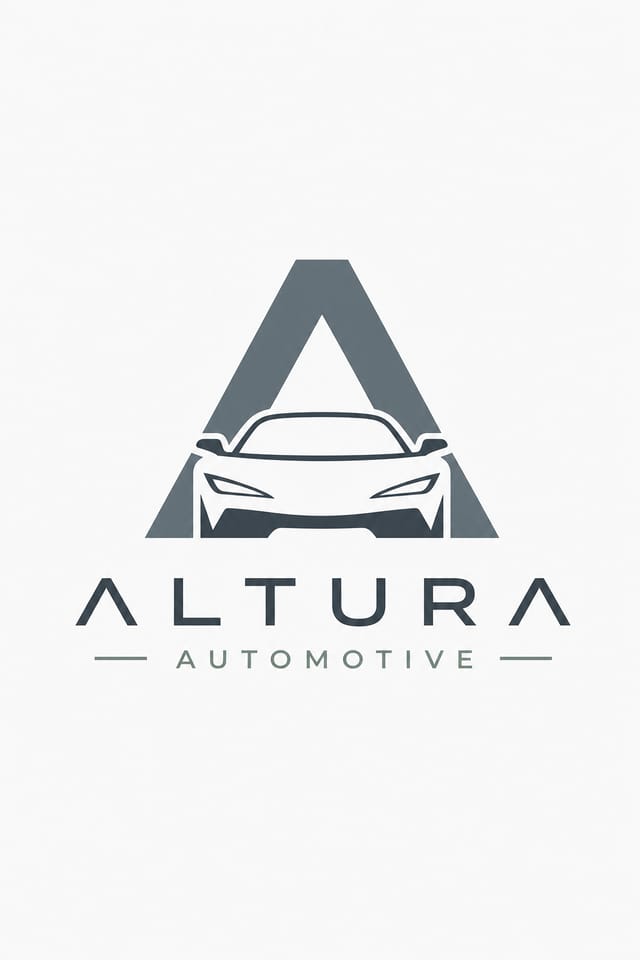Automotive Logo — modern style logo concept