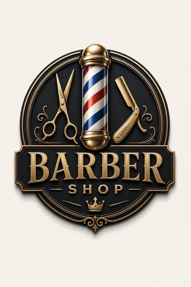 Barber Shop Logo — elegant style logo concept