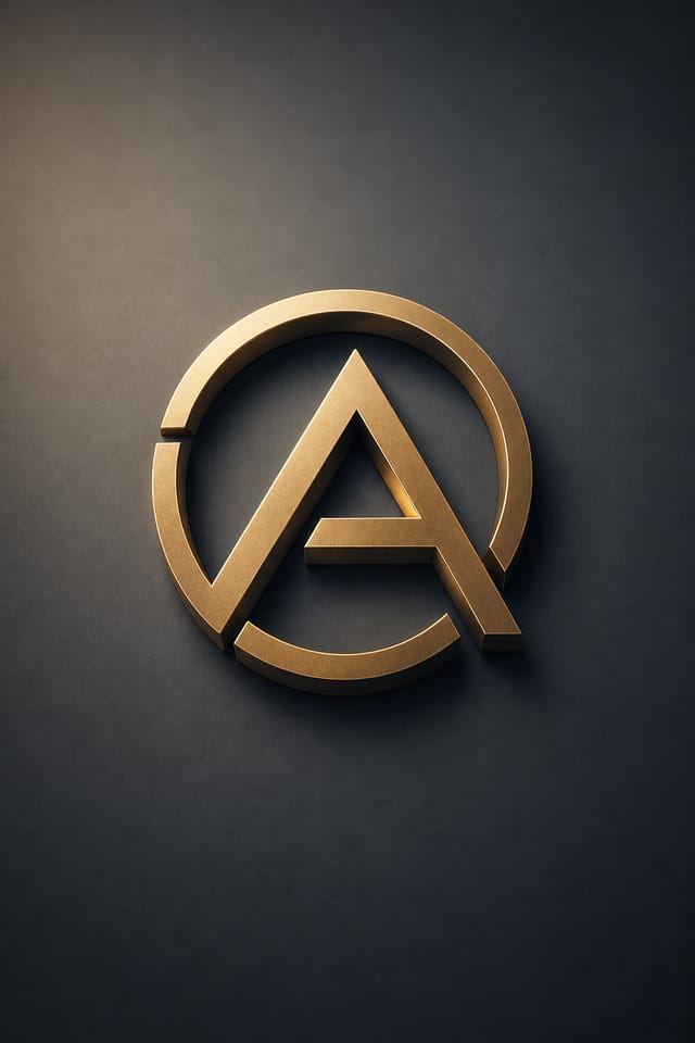 Brand Logo — photo-realistic style logo concept