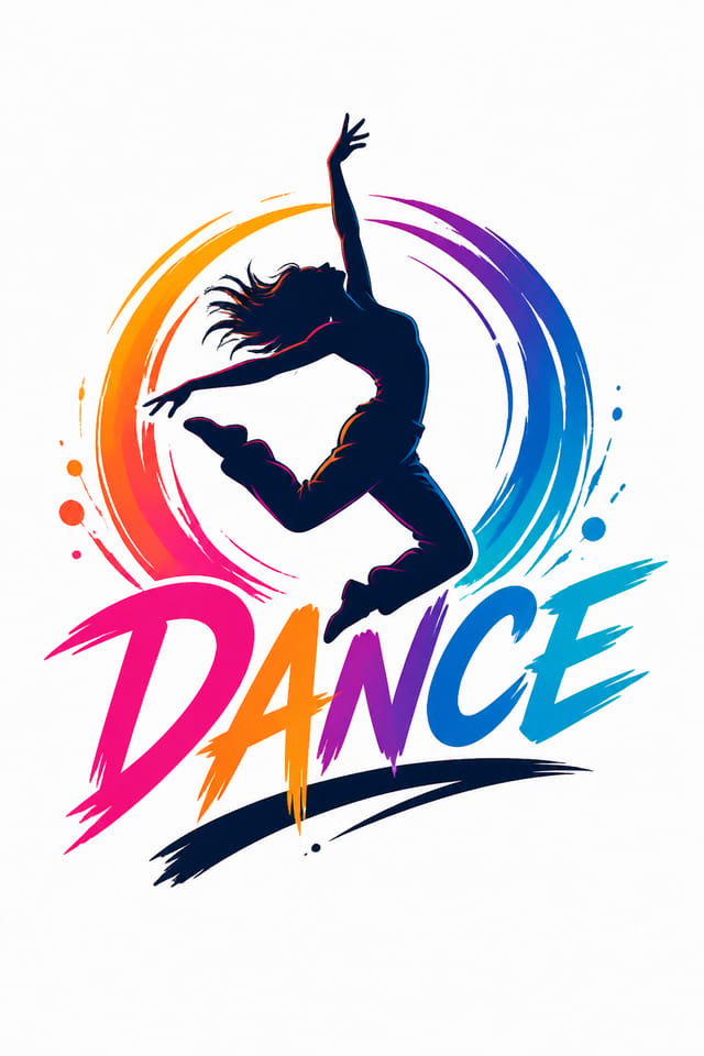 Dance Logo — vibrant style logo concept