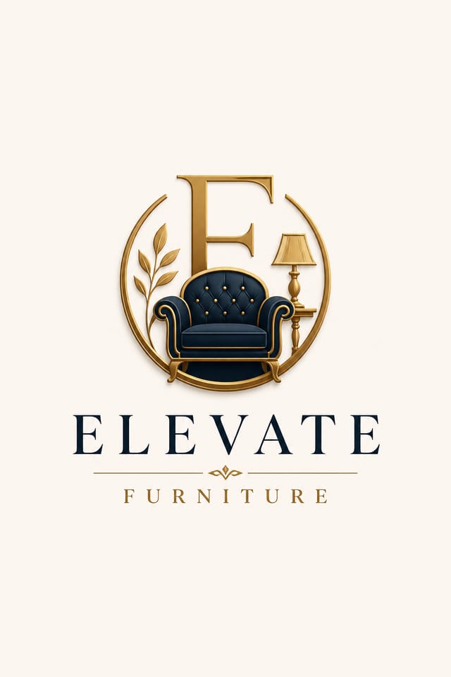 Furniture Logo — elegant style logo concept