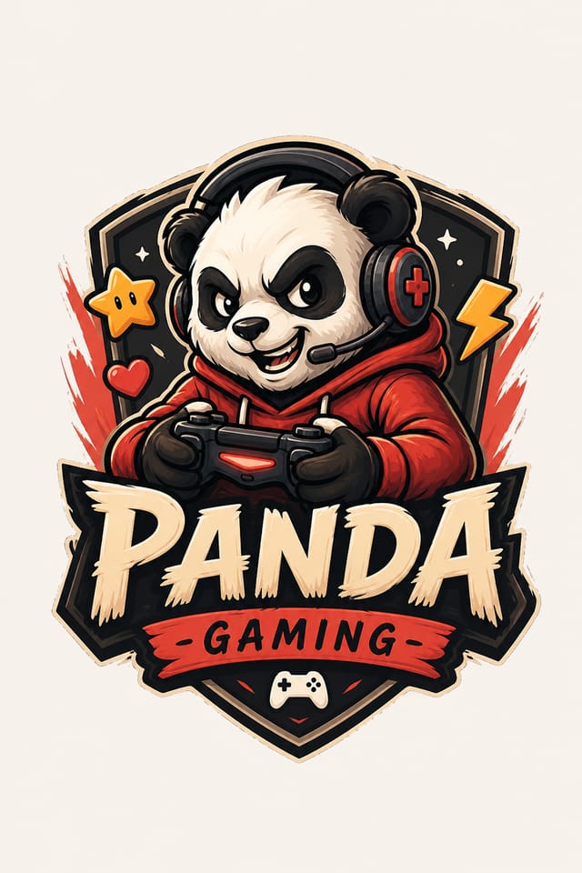 Gaming Logo — illustration style logo concept