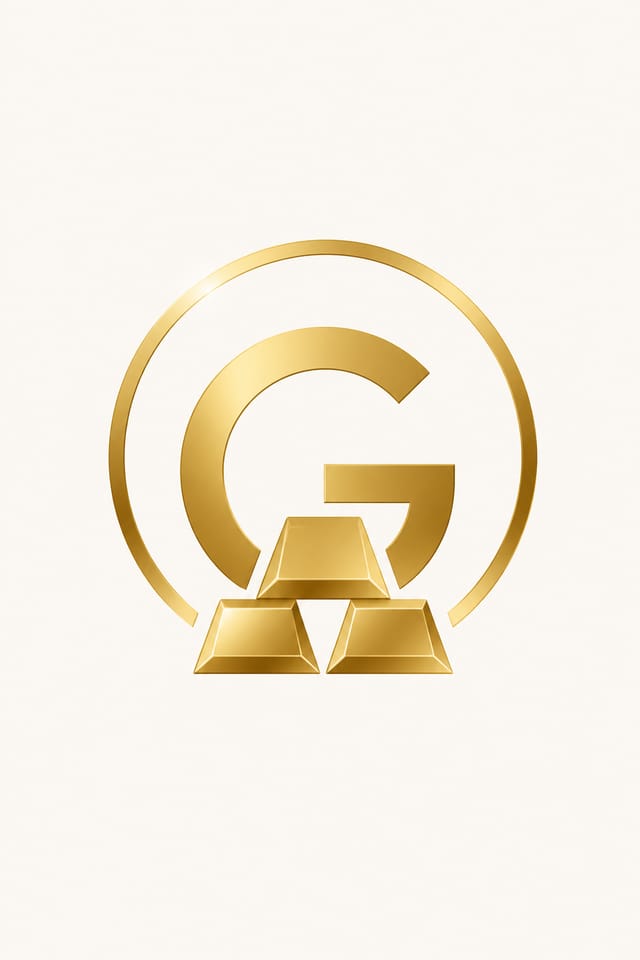 Gold Logo — modern style logo concept