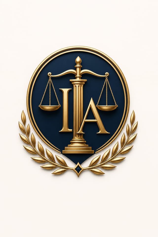 Law Logo — elegant style logo concept