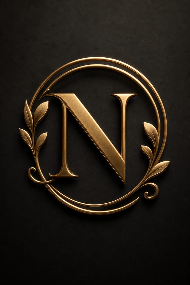Name Logo — photo-realistic style logo concept