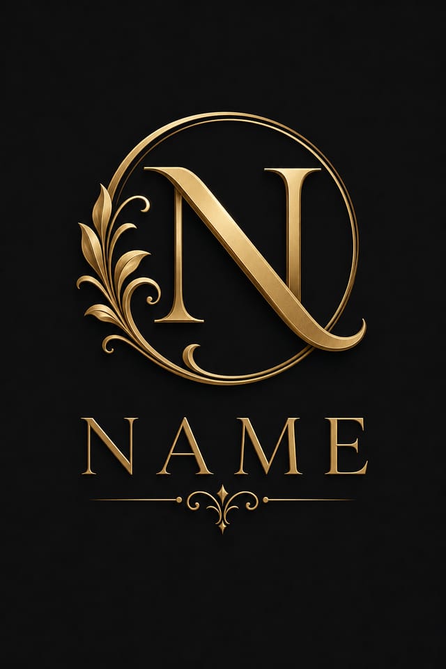 Name Logo — elegant style logo concept