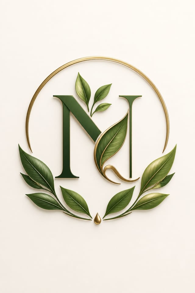 Natural Logo — elegant style logo concept