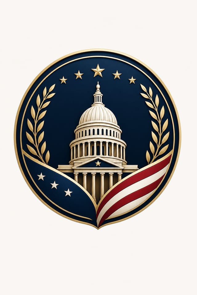 Political Logo — elegant style logo concept
