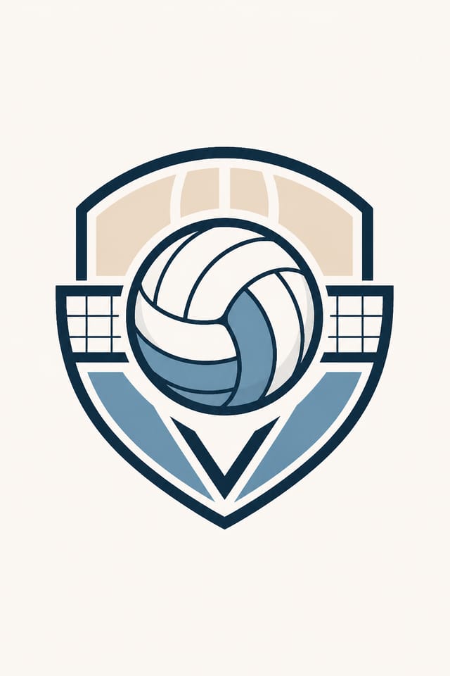 Volleyball Logo — modern style logo concept