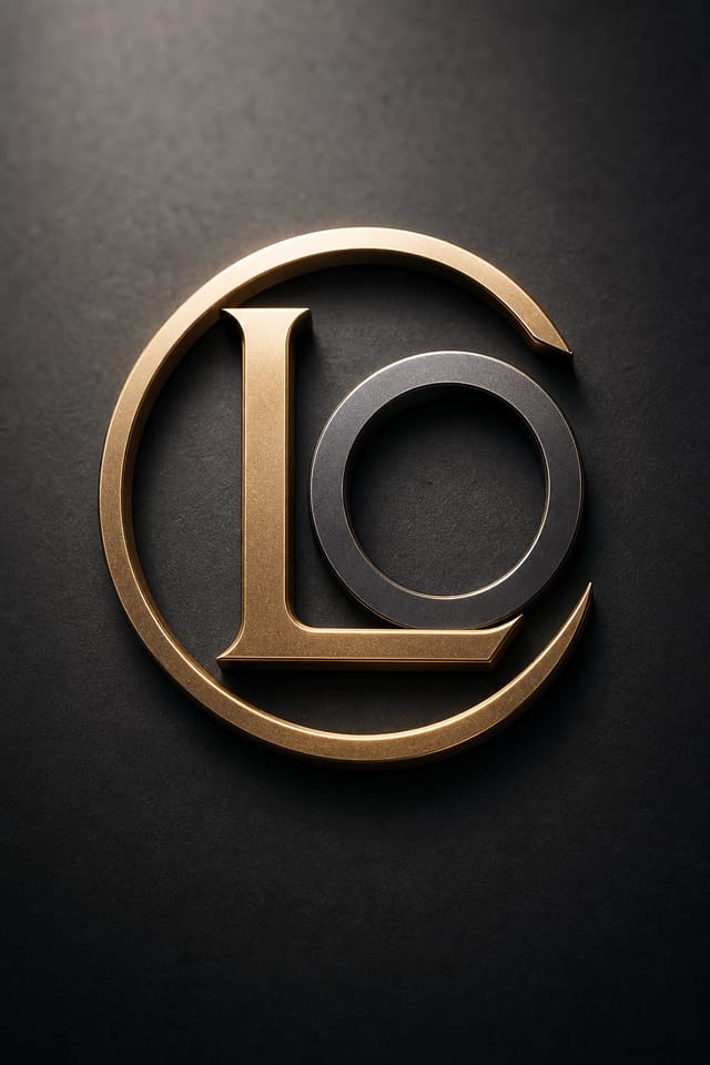 شعار — photo-realistic style logo concept