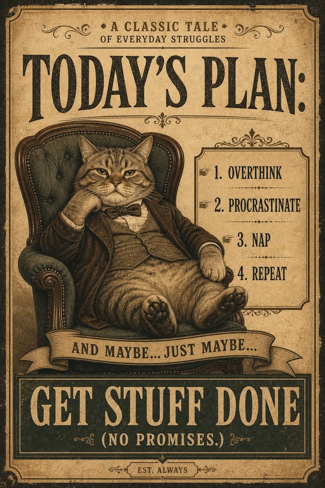Funny Meme — vintage style meme