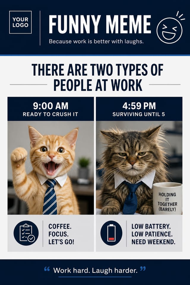 Funny Meme — corporate style meme