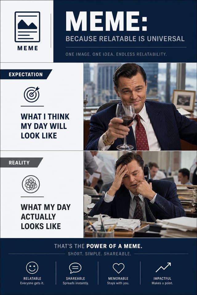 Meme — corporate style meme