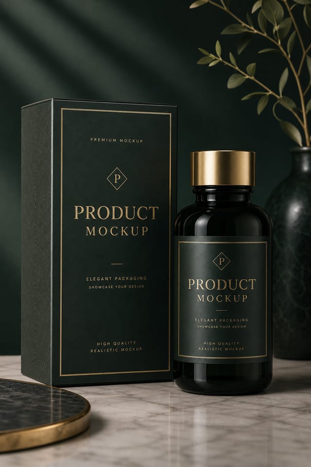 Product Mockup — elegant style product mockup