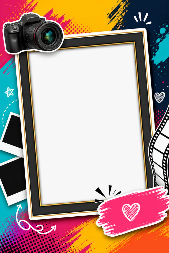 Photo Frame — vibrant style photo frame