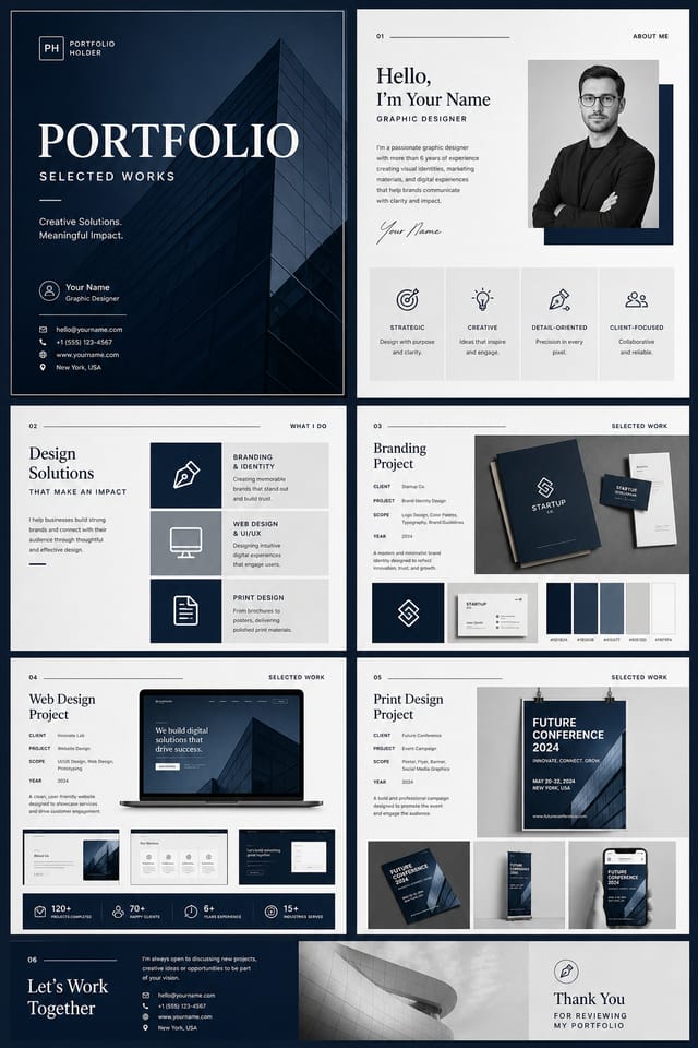Portfolio — corporate style portfolio