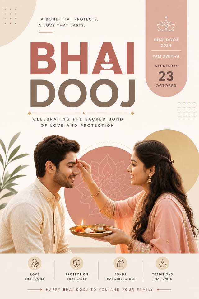 BhDuj Poster — modern style poster