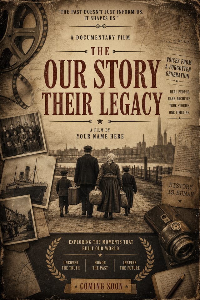 Documentary Poster — vintage style poster