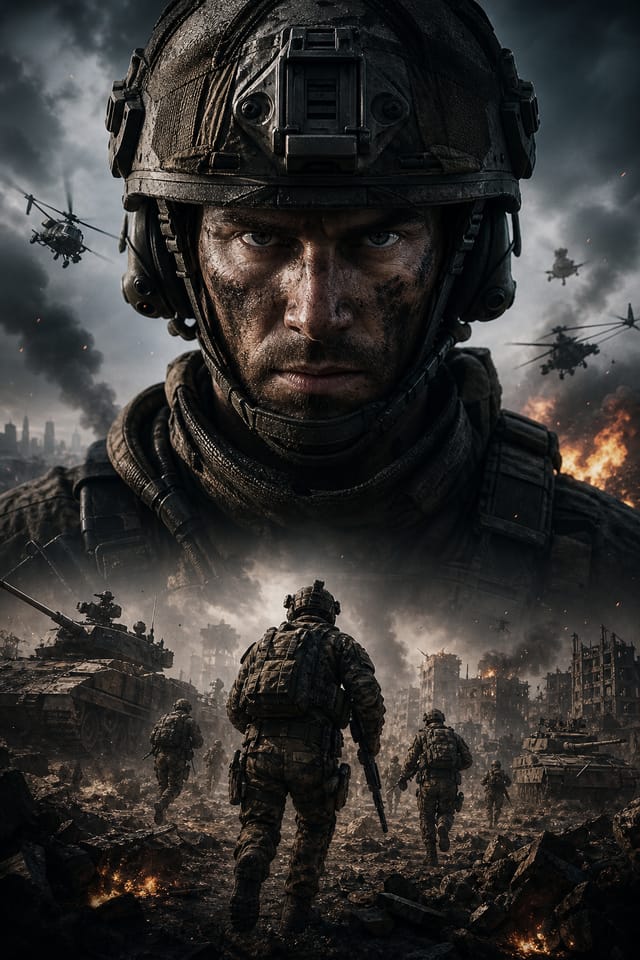 Game Poster — photo-realistic style poster