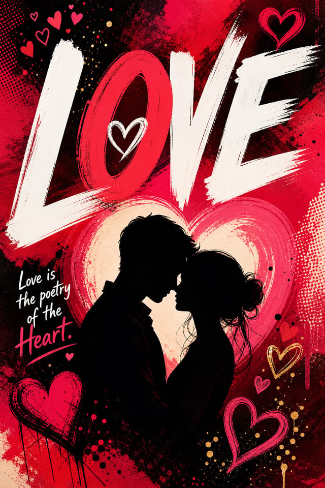 Love Poster — vibrant style poster