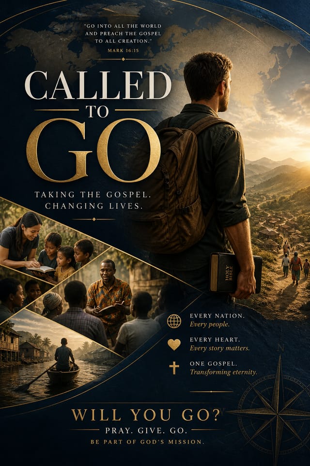 Missionary Poster — elegant style poster