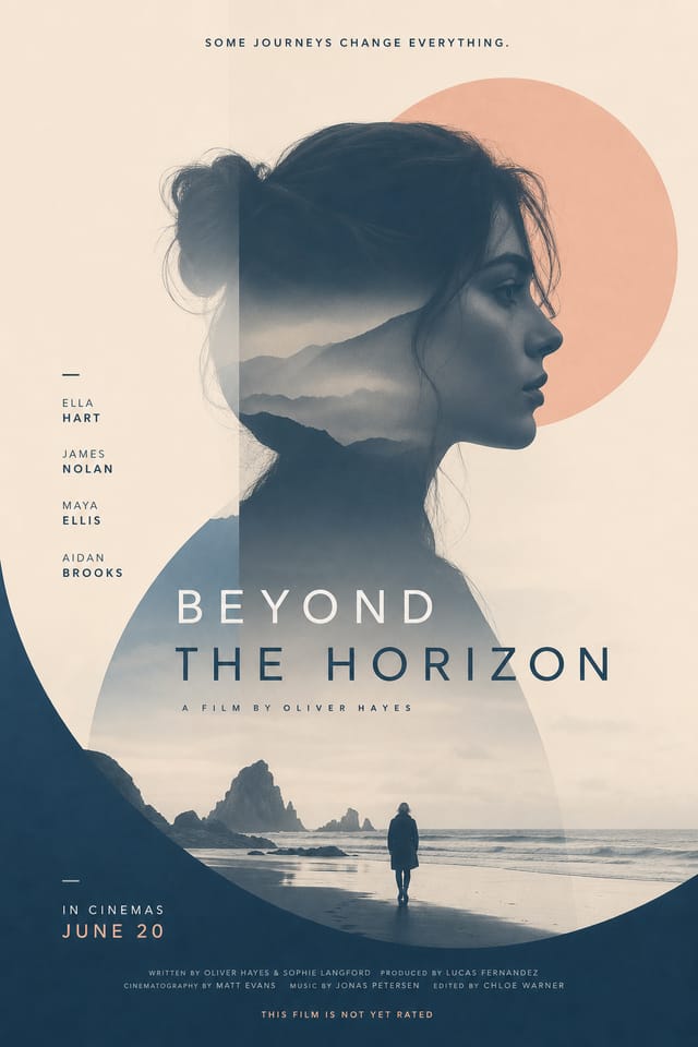 Movie Poster — modern style poster