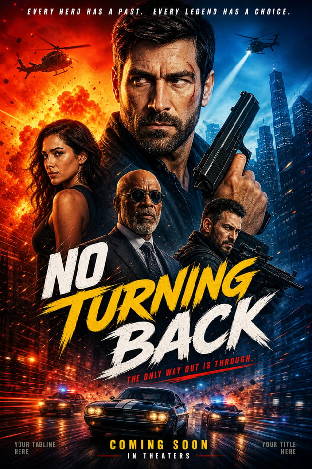 Movie Poster — vibrant style poster