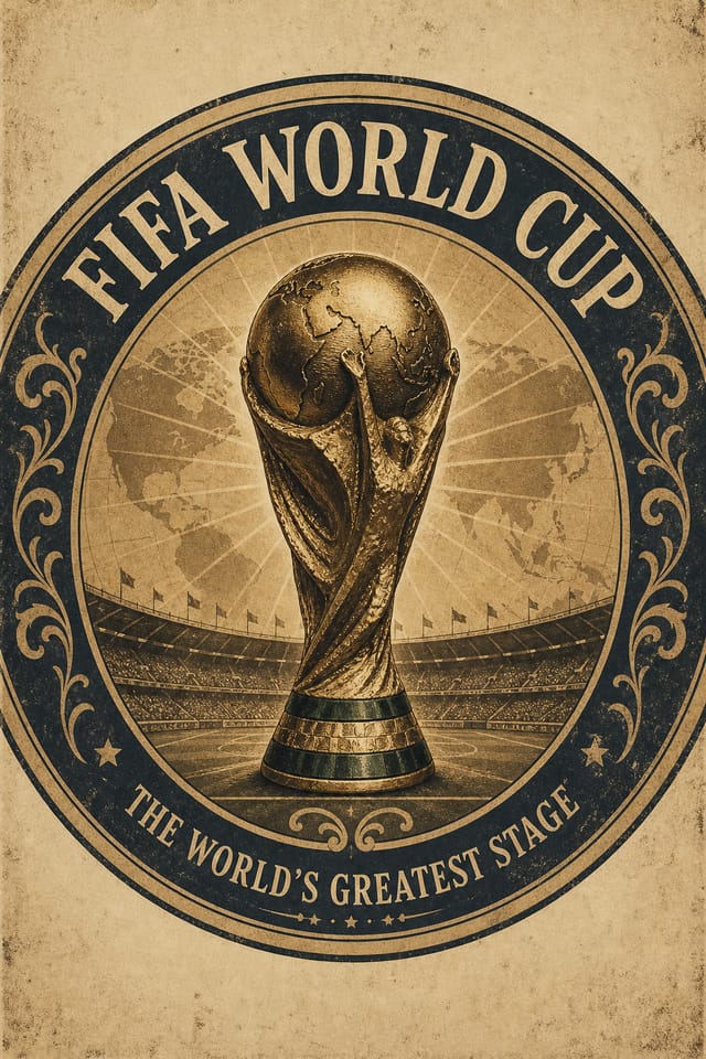 Fifa World Cup Profile Picture — vintage style profile picture