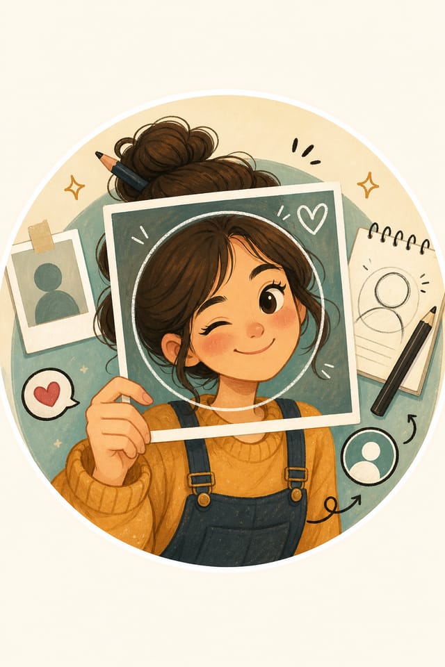 Profile Picture — illustration style profile picture