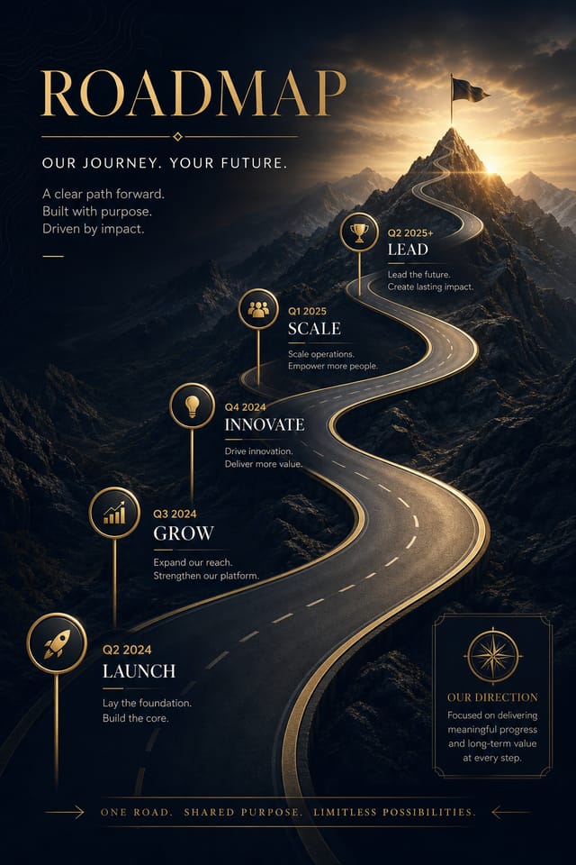 Roadmap — elegant style roadmap