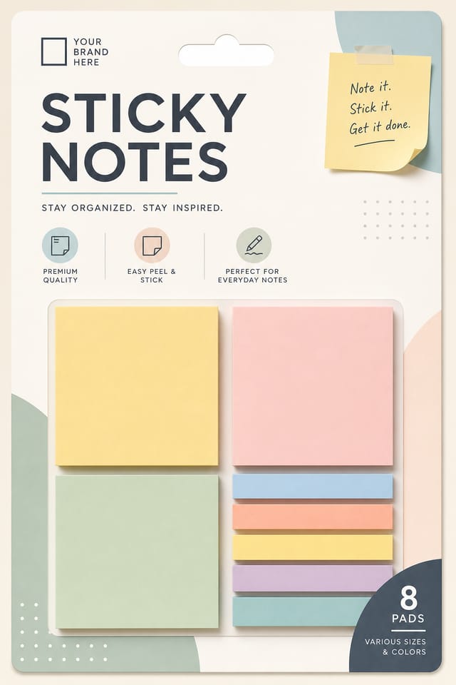 Sticky Notes — modern style sticky notes