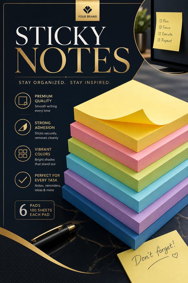 Sticky Notes — elegant style sticky notes