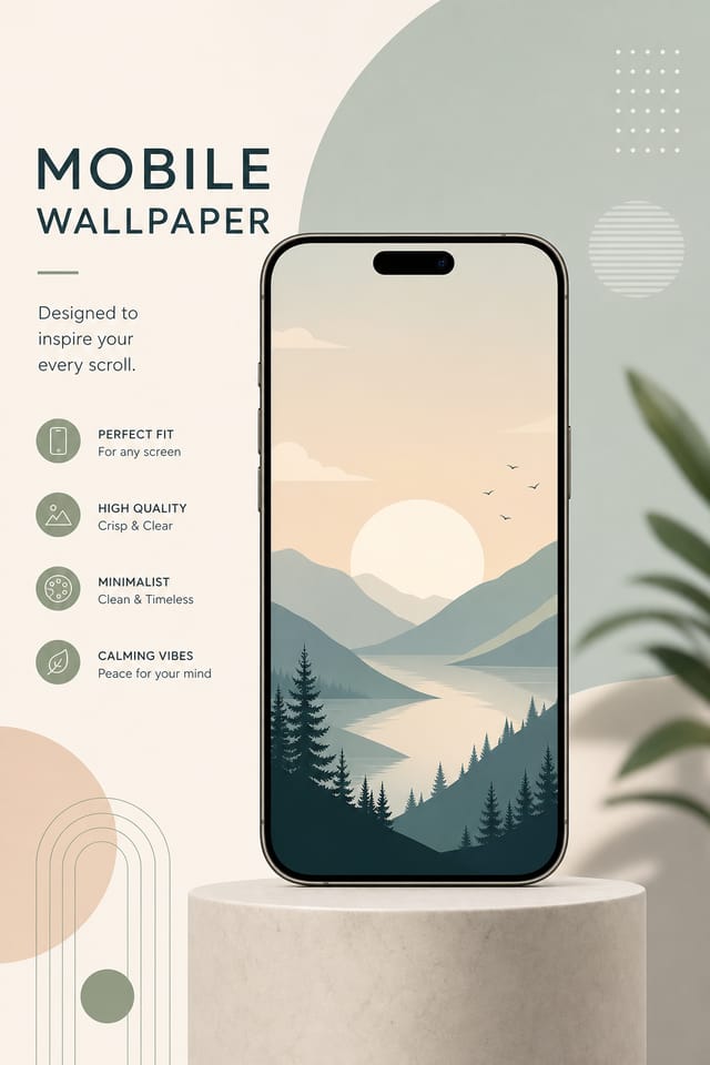Mobile Wallpaper — modern style wallpaper