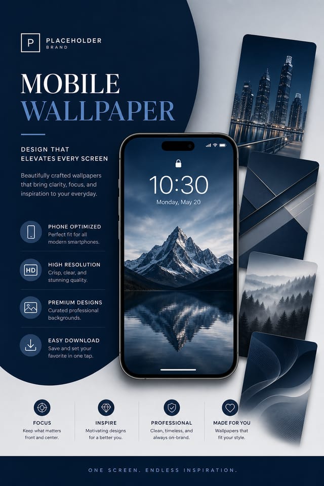 Mobile Wallpaper — corporate style wallpaper
