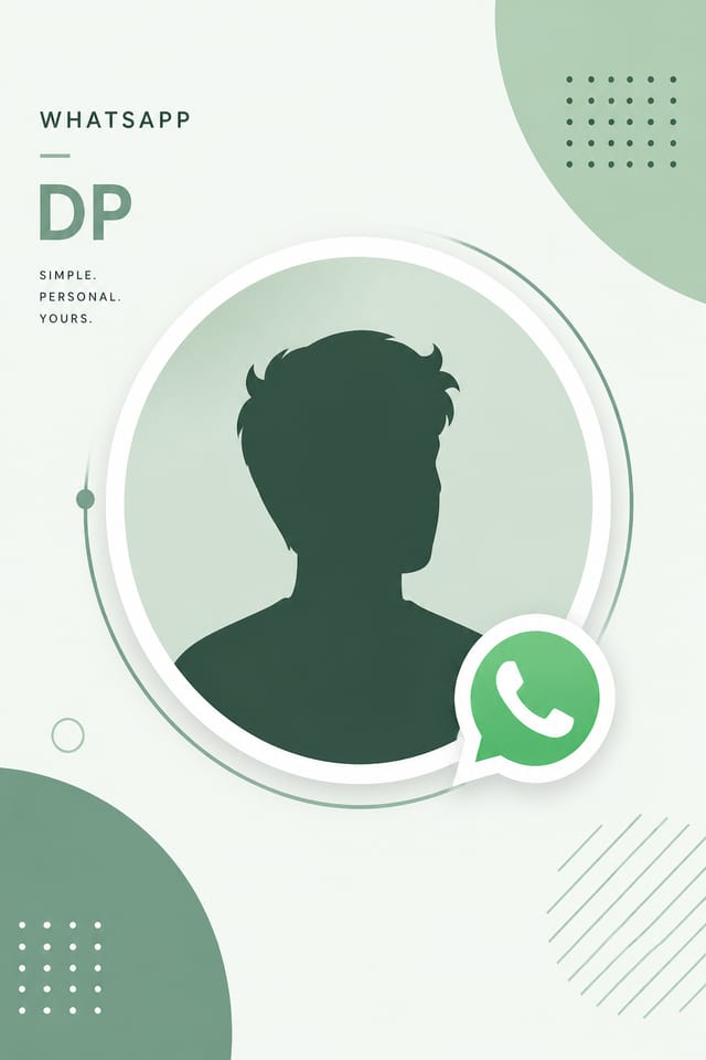 Whatsapp Dp — modern style WhatsApp profile picture