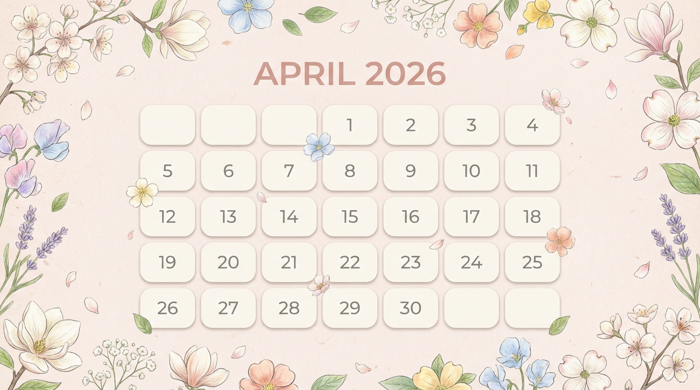 Kalender design by Maya Garza