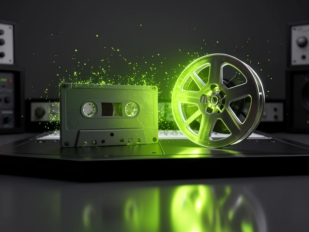 A professional MXF broadcast clip becoming a small shareable looping GIF, created with Pixazo AI