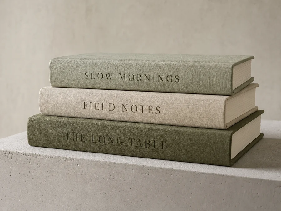 AI-generated studio photograph of three hardcover books with clean legible spine titles, made on Pixazo with GPT Image 2